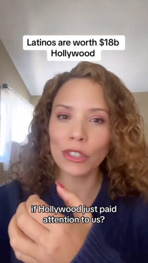 Fanny Veliz Grande Instagram - Hollywood is contracting, companies are buying each other, business is just not like it used to be. The solution? Paying attention to the alpha buying power, the US Latino consumer. #hollywood #latino #latina #latine #hispanic #representationmatters