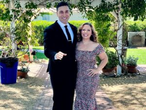 Fanny Veliz Grande Instagram - My hubby @nelson_grande married our nephew Nelson and his new wife Kayla today. Love having all three kids together. At the end of the day, family is the most important thing #love #wedding #familia