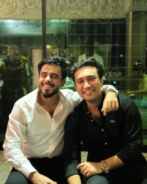 Farhan Ahmed Jovan Instagram - Black shines brighter with White 
🖤🤍

Antarjaal striking soon in the theaters
