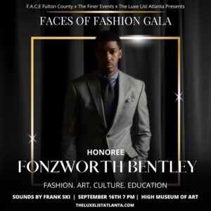 Faune Chambers Watkins Instagram - @fonzbentley so well deserved!  You brought fresh air into fashion and you continue to elevate everyplace you go. 👏🏾👏🏾👏🏾@FACEfultoncounty