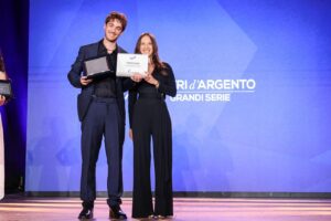 Federico Cesari Instagram - Premio Biraghi e premio personaggio dell’anno Persol ai @nastridargento. 
Grazie al sindacato nazionale giornalisti cinematografici e @persol per questi riconoscimenti. Grande emozione, serata che porterò nel cuore. Grazie a @francescobruni61 sempre. 

@louisvuitton 
@andreasmercante 
@volver.actor