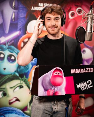 Federico Cesari Instagram - @fe_cesari è la voce italiana di IMBARAZZO! 🩷
#InsideOut2, il nuovo film Disney & Pixar, vi aspetta al cinema dal 19 Giugno.