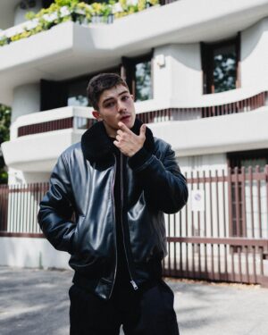 Federico Russo Instagram - New start with @sandroparis 
#SANDRONOW
#ad