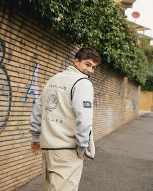Federico Russo Instagram - I’m really excited to be part of this new project for #TOMMYXTIMBERLAND, a collection born to reshape the future by featuring more sustainable pieces, available on @yoox . #yoox @tommyhilfiger #tommyhilfiger