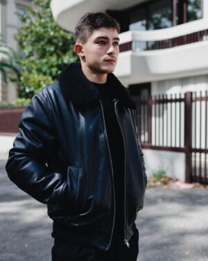 Federico Russo Instagram - New start with @sandroparis 
#SANDRONOW
#ad