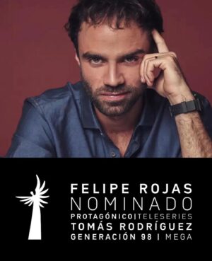 Felipe Rojas Instagram - Muchas gracias @somoschileactores por esta nominación. Ha sido un proceso intenso y hermoso de trabajo junto a un equipo gigante de personas y artistas que admiro.