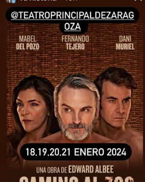 Fernando Tejero Instagram - Pues eso ….Feliz año y vengan  al teatro