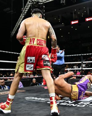 Fernando Vargas Jr. Instagram - Months of sacrifice, many days of unseen work, and countless hours of preparation all for one night 💯 

📸: @juliocphotos