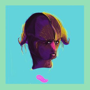 Feyyaz Yiğit Instagram - #procreate #illustration eserimin adı “teşa'şu'” 
İyi akşamlar dilerim.