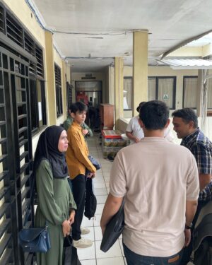 Fhadil Firdaus Instagram - keseruan di sman 3 tangsel kemarin✌️