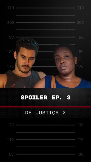 Filipe Bragança Instagram - Eu ouvi MAIS spoilers? 👀 Trouxe uma prévia do que está por vir em #Justiça2, às 18h! No 3º episódio você vai conhecer a história de Geíza. 

#PraTodosVerem: Trecho do terceiro episódio da série Justiça 2. Renato, interpretado por Filipe Bragança, aparece no quintal de uma casa, vestindo uma regata, bermuda, relógio enquanto fuma um cigarro. Em seguida, aparece Geíza, interpretada por Belize Pombal, que tem cabelos curtos e está vestindo blusa, calça jeans e joias em suas orelhas e pescoço. Ambos estão em uma área externa rodeado por casas e árvores, enquanto discutem.