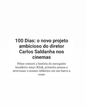 Filipe Bragança Instagram - “ Um homem precisa viajar por si, com seus olhos e pés, pra entender o que é seu. 
Pra um dia plantar suas próprias árvores e dar-lhes valor. Conhecer o frio, pra desfrutar do calor. 
Um homem precisa viajar pra lugares que não conhece pra quebrar essa arrogância que nos faz ver o mundo como o imaginamos, e não simplesmente como é. Que nos faz professores e doutores do que não vimos, quando deveríamos ser alunos e simplesmente ir ver.”

Me sinto muito honrado em poder contar uma das mais extraordinárias e instigantes histórias vividas por um brasileiro, uma história que surpreendeu o mundo. Sou fascinado pelo feito do Amyr, desejei e lutei muito por esse papel. Estou encarando a responsabilidade com imensa alegria e profunda disciplina, com o desejo de honrar este personagem tão incrivelmente desafiador que é @amyrklink 🌊

Vamos nessa, @carloshsaldanha e  @justineotondo .Vamos atravessar o Atlântico juntos!🐋

Obrigado @marcelaaltberg.elenco @fernandaribasmanagement @ventrestudio & @enne.ag ✨

Fotos: @adrianovizoni