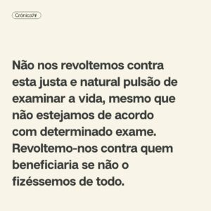 Filipe Vargas Instagram - Não é a viver cada um na sua bolha que os problemas se resolvem. Não é adotando a estratégia do “salve-se quem puder” que o mundo vai melhorar. Cada um tem a obrigação de examinar não só a sua própria vida como também tudo o que o rodeia. É urgente, pois é de dia para dia que vemos a degradação daquilo que gostaríamos que fosse a nossa realidade.

Crónica de Filipe Vargas
➡️ Lê tudo em setentaequatro.pt