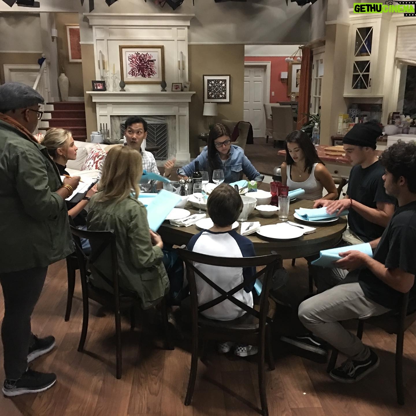 Finn Carr - 4.9K Likes - Missing this round table! #behindthescenes #alexaandkatie #netflixfamily