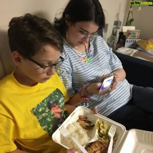 Finn Carr Instagram - Some behind the scenes pics that make me miss everyone so much!!❤️🎬 #alexaandkatie #family #love