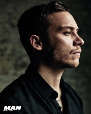 Finn Cole Instagram - More from Man About Town! Head to manabouttown.tv to read a teaser and purchase the Spring/Summer 2022 issue now! -
- “Getting on set from a young age and starting on a show like Peaky Blinders forces you to turn into an adult,” shares @finn_cole. “You’re working people that are so good at what they do, you just want to be like them, to behave like them. You want the respect that they've earned over the years in your own career, and you might never even get there. But the incentive to be at that level is always going to be based on their professionalism, and that’s something I’ll forever be grateful for.” 

Photography by @smiggi 
Fashion by @toyotsuchiya
Words by @scarlintheshire
Grooming by @nathalieeleni_beauty
Editorial Director @huwgwyther
Art Director @jeffreythomson
Production Director @morganemillot
Fashion assistant @flossiehurd
Production assistant @kaijon___