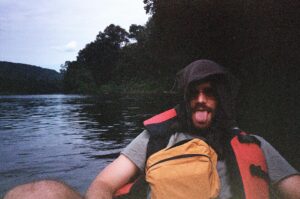 Finn Jones Instagram - ⛰️🍄☀️🏕️💦 

#35mm
