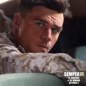 Finn Wittrock Instagram - Coming tomorrow - a film I had an blast working on and which opened my eyes to many of the experiences of our vets, thanks to our incredible military advisers. Check out #semperfimovie in theaters, digital and vod tomorrow!