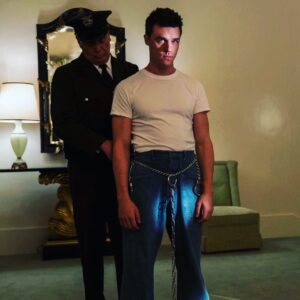 Finn Wittrock Instagram - It’s social hour, Edmund. @ratchednetflix has been released. Watch it now.