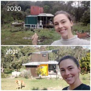 Fiona Horsey Instagram - Mi casita linda, un proyecto de vida increíble! Años soñando con esto y se logró! So happy, thanks universe⭐⭐💫💫 #casacontenedor #contenedores ##container #casa #sueños #dreamscometrue #agradecer #gratefulthankfulblessed #containerhome #homesweethome🏡