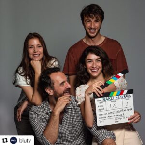 Firat Celik Instagram - #Repost @blutv with @make_repost
・・・
Bu hikayede herkesin kendine sakladığı bir bakış açısı var. Heyecanla beklenen #Saklı sete çıktı! Yakında sadece BluTV’de! 💙 @hazarerguclu @ahmetrifatsungar @kayalar