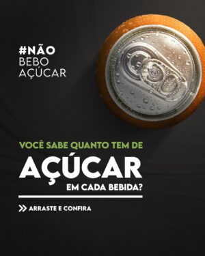 Flavio Passos Instagram - Normalmente não pensamos nisto, mas muitos se surpreendem com a quantidade de açúcar contido nas bebidas adocicadas.

Mais: você sabia que, de acordo com as estatísticas, 40% de todo o açúcar que as pessoas consomem está contido nas bebidas?

A Organização Mundial de Saúde (OMS) indica que o consumo desse ingrediente não deve passar dos 25 gramas por dia - para um adulto. Entretanto, pesquisadores diversos enfatizam que esse limite deveria ser ainda menor.

Mesmo assim, o brasileiro ainda consome, em média, 5 VEZES mais açúcar do que o recomendado pelos órgãos oficiais (e o recomendado já é muito).

É fácil exagerar. Só uma latinha de refrigerante comum possui 37g de açúcar. Ou seja, 48% ACIMA do limite indicado pela OMS.

Aceite o convite da Puravida para participar do Desafio #NãoBeboAçúcar. 

✅ Acesse o site: naobeboacucar.com.br para se inscrever, baixar o eBook GRATUITO e receber toda a informação necessária.

Arraste para o lado e saiba a quantidade de açúcar presente nas bebidas mais comuns do dia a dia →