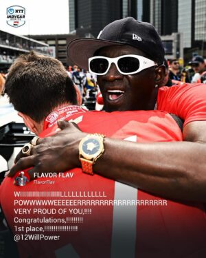 Flavor Flav Instagram - Besties ❤️

#INDYCAR