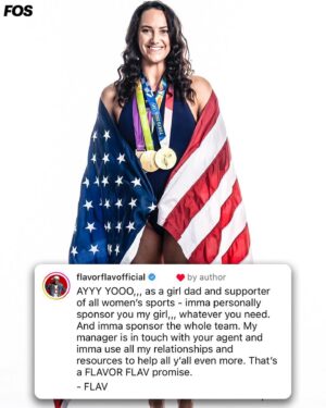 Flavor Flav Instagram - Flavor Flav is sponsoring the U.S. Women’s Water Polo team on their quest for Olympic gold 🤽

See more of Flav’s interview in our bio. 

#olympics #paris #paris2024