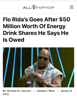 Flo Rida Instagram - Check out my exclusive interview with Andrew Ross Sorkin regarding my instrumental roll building the Celsius brand. Don’t believe me…(swipe left) @sorkinsays twitter @andrewrsorkin @squawkcnbc