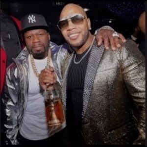 Flo Rida Instagram - HAPPY G-DAY TO MY BROTHER THE ICON  @50cent CONTAGIOUSLY BLESSED 🙏🥳🎉🎂🫶 #blessed #celebration #birthday #party #hiphop #newyork #queens #power #bmf #love