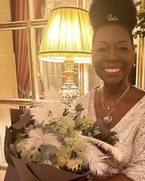 Floella Benjamin Instagram - Happy #MothersDay to mums far and wide. To those who no longer here and those soon to be mums. Hope you had the most wonderful day too. I was completely spoilt and loved every moment at one of my favourite places, delicious food and wonderful company ❤️@theritzlondon