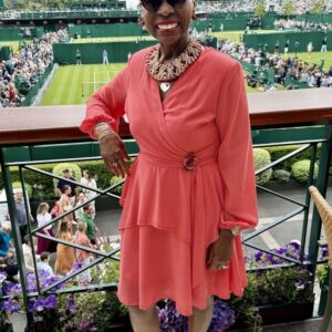 Floella Benjamin Instagram - Had the most marvellous time at @Wimbledon in the #RoyalBox. It was my beloved mum’s aspiration for her daughter to be invited there. I have dedicated my visits there to her and hope I will be an inspiration for others to be in the Royal Box one day. ❤️