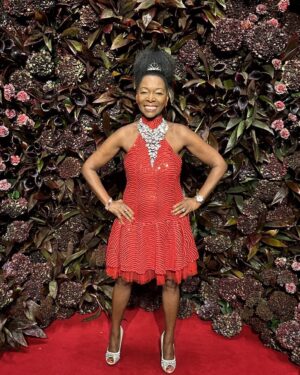 Floella Benjamin Instagram - Met so many of my #Playschool Babies last night at the #BritishVogue #ForcesforChange party and had a ball ❤️