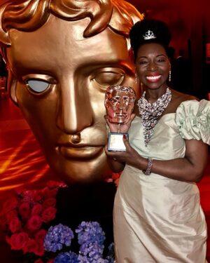 Floella Benjamin Instagram - Absolutely thrilled to have received my #BAFTA Fellowship Award and can’t stop smiling as I feel wrapped with love and affection from everyone especially my #Playschool Babies. The affectionate message from Prince William was simply wonderful. So wish my Marmie and Dardie were still alive to celebrate this significant moment with me which is part of my family’s Windrush journey. Sending virtual hugs full of love, joy and happiness to all those who need it ❤️❤️❤️