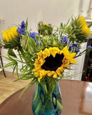 Floella Benjamin Instagram - Received these fab sunflowers to celebrate the publication of my  new children’s book ‘Keep Smiling’ which certainly made me Smile