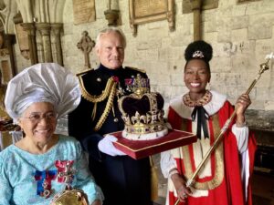 Floella Benjamin Instagram - What an historic experience to be part of and to share with people of all nations far and wide #Coronation ❤️