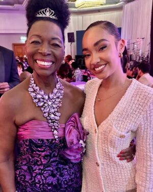 Floella Benjamin Instagram - Huge Congratulations to Leigh-Ann Pinnock for receiving the @mbccawards #Inspiration Honorary Award. So happy for her as she has made a positive difference challenging diversity and inclusion in the music business ❤️❤️