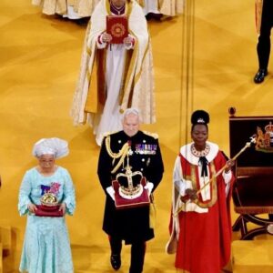 Floella Benjamin Instagram - Can’t believe it was a year ago I took part in the historic #Coronation with the wonderful Dame Elizabeth Anionwu @EAnionwu @wabbey