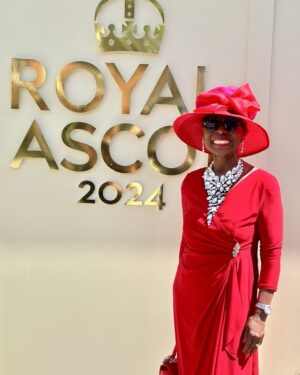 Floella Benjamin Instagram - Had the most wonderful day at #RoyalAscot yesterday. Loved every moment ❤️🥂❤️