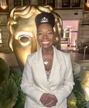 Floella Benjamin Instagram - Had the most wonderful time at the @BAFTA Nominees’ Party celebrating the announcement of my BAFTA Fellowship. The room was filled with so much love and affection for me and I hugged lots of my #Playschool Babies there ❤️❤️