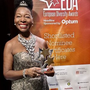 Floella Benjamin Instagram - I’m absolutely thrilled and delighted to have received the prestigious European Diversity Lifetime Achievement Award for my relentless drive for #diversityandinclusion for nearly 50 years. So happy to have received this recognition #EDA23 @diversityaward