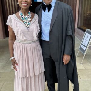 Floella Benjamin Instagram - I am so proud and happy to support my dear friend Simon Woolley, the first Black man to head an Oxbridge college, at his Charter dinner last night and to say a few words in his honour. @HomertonCollege