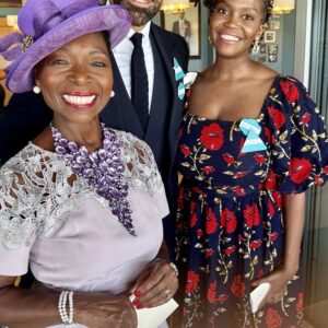 Floella Benjamin Instagram - Had a wonderful time at Royal Ascot yesterday with Oti Mabuse and Rio Ferdinand who told me he’s one of my #Playschool Babies ❤️