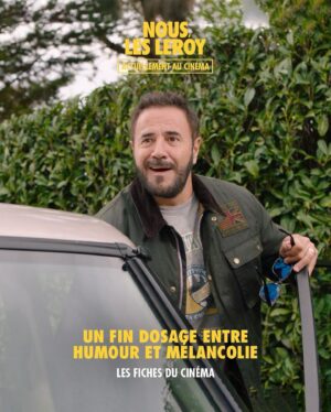 Florent Bernard Instagram - Vous êtes déjà pas mal nombreux à être venus voir "Nous, les Leroy" et ça touche droit au cœur. Et pour les autres, je citerai Lorie : "ça y'est c'est le week-end, c'est comme ça qu'on les aime, nique le soleil allons au cinoche". Ou un truc du style.

NOUS, LES LEROY, partout au cinéma !