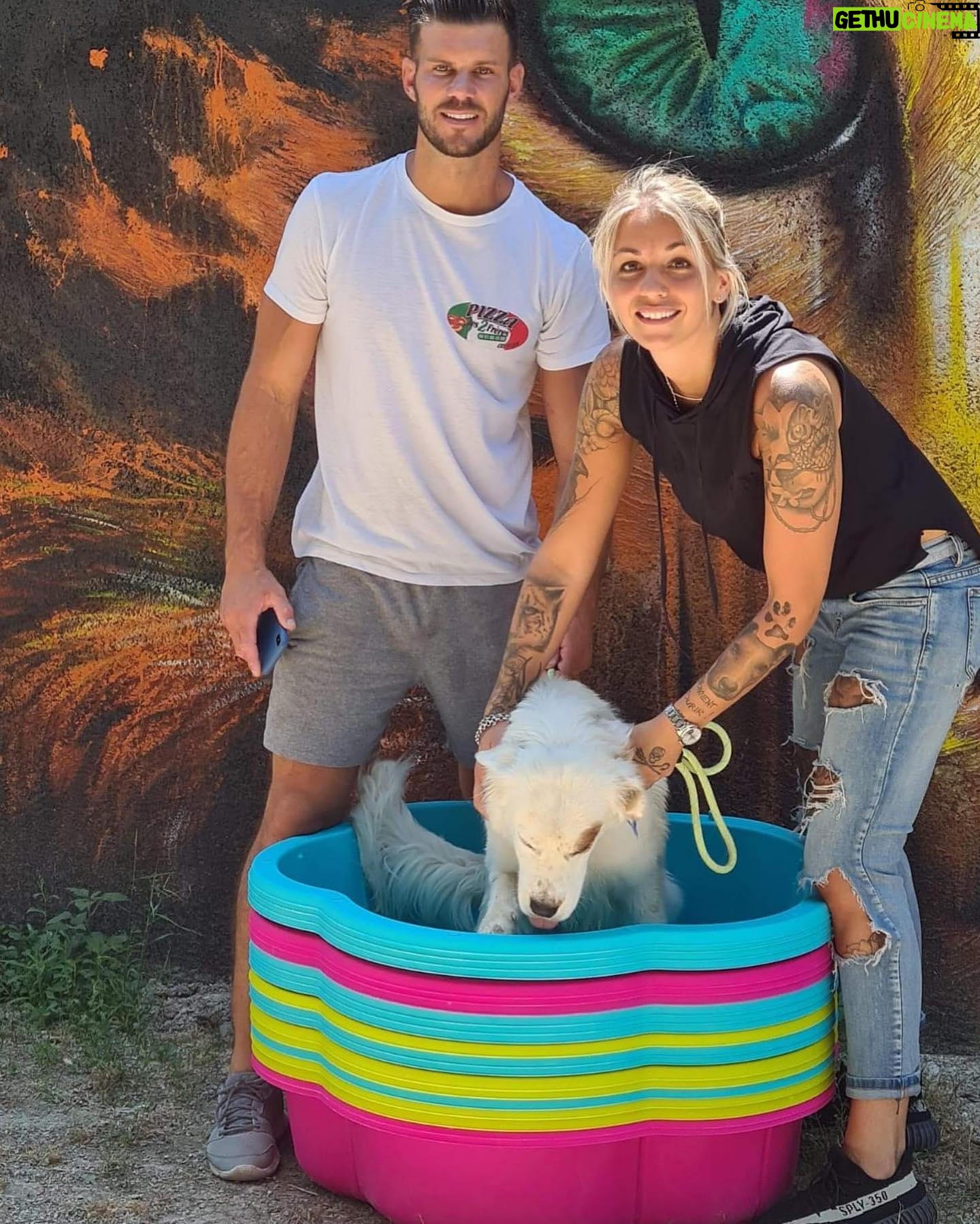 Florent Ré - 6.7K Likes - Un petit geste pour une grande cause
un grand merci à @vita_liberte_officiel , @latabledaugustine @antonin_portal et moi-même @florent_re Pizzaa Lesfrères on a fait don de 24 petite piscine pour les animaux de @spamarseilleprovence
#causeanimale #spa #amour