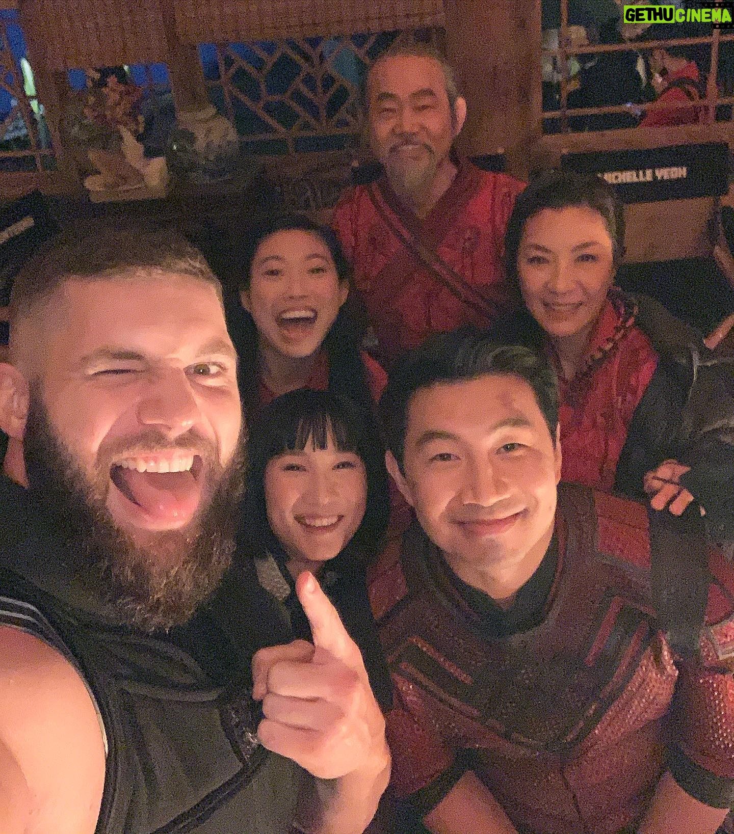 Florian Munteanu - 37.7K Likes - Having fun during takes on set in Sydney 😜.
Back then I‘m already gesturing what‘s official now…we‘re the No. 1 movie in the world 😁 #shangchi
