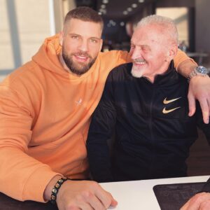 Florian Munteanu Instagram - That look in my father’s eyes is the reason why in the end it’s all worth it ❤️ #Tata #mybestfriend