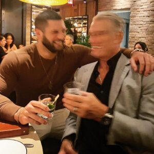 Florian Munteanu Instagram - Dinner with pops #dragos
