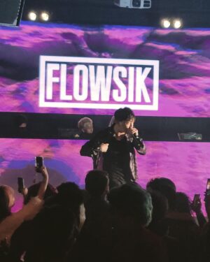 Flowsik Instagram - had a chance to rock the stage last night honestly it’s been forever