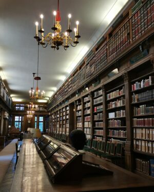 Forest Whitaker Instagram - Another take from the French Institute: their library feels like a time machine taking you back to a different era of History! That was so exciting!